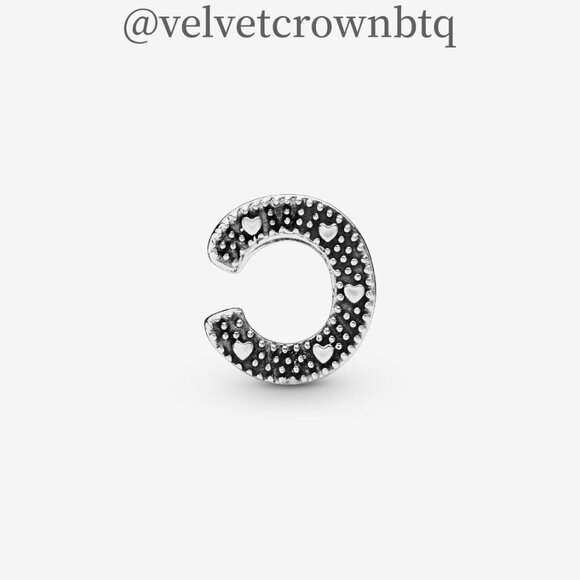 Pandora Letter C Alphabet Charm - Picture 4 of 6